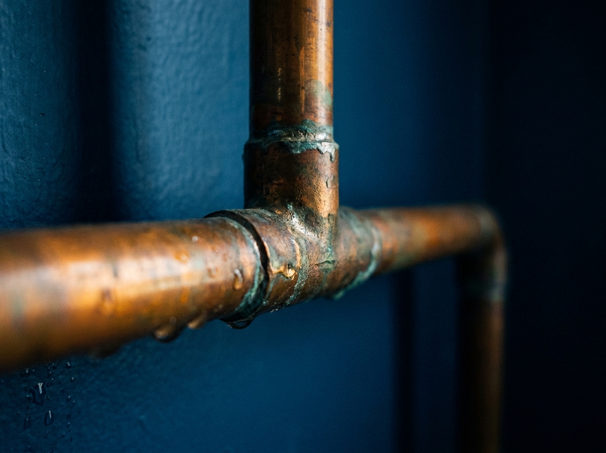 Copper pipes macro