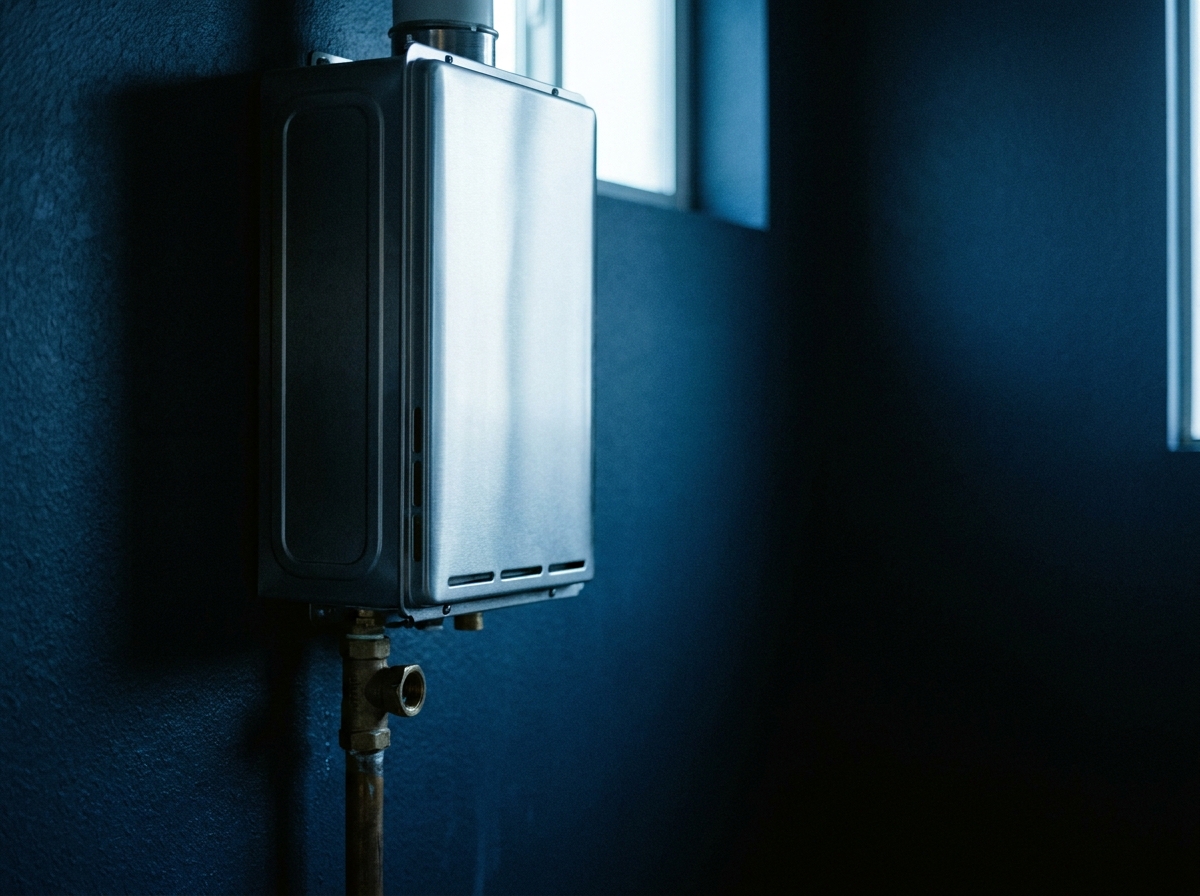 Modern tankless water heater